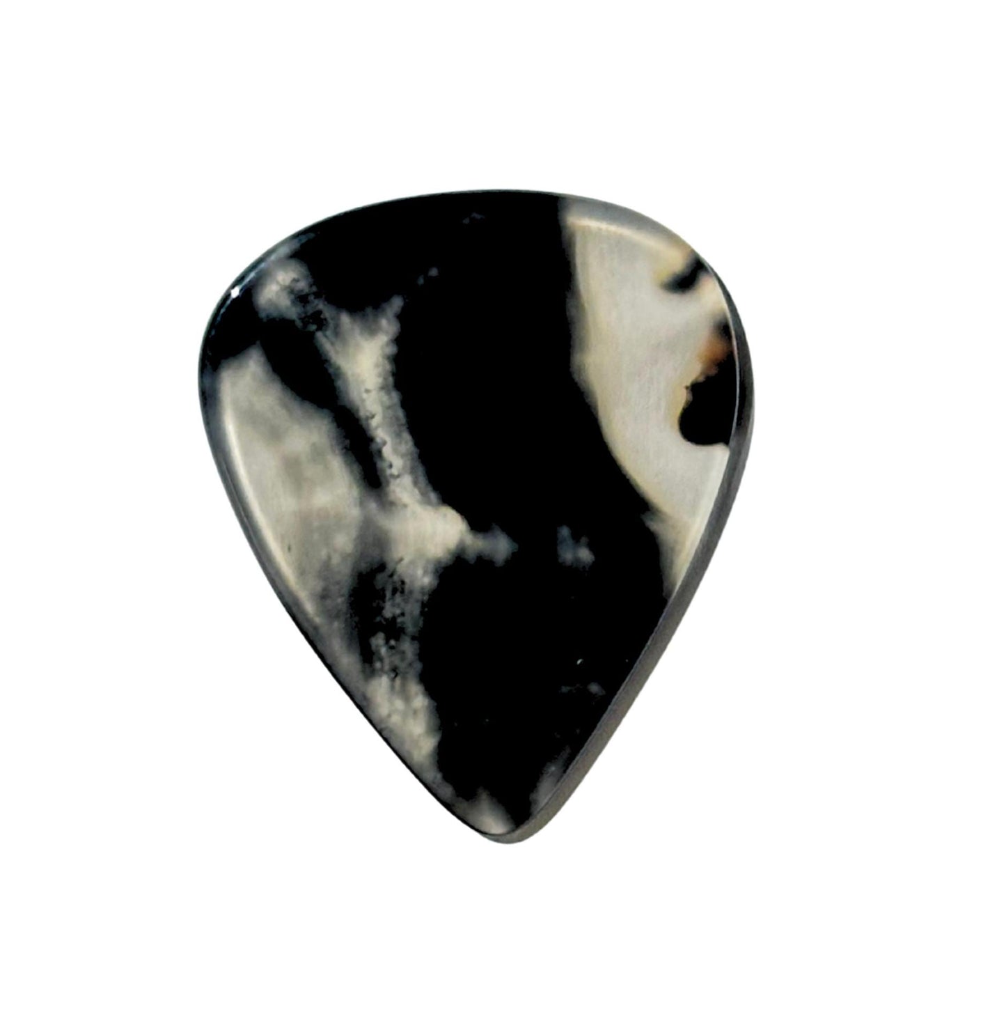 Montana Agate / Thin stone guitar pick / Acoustic guitar pick # 6049