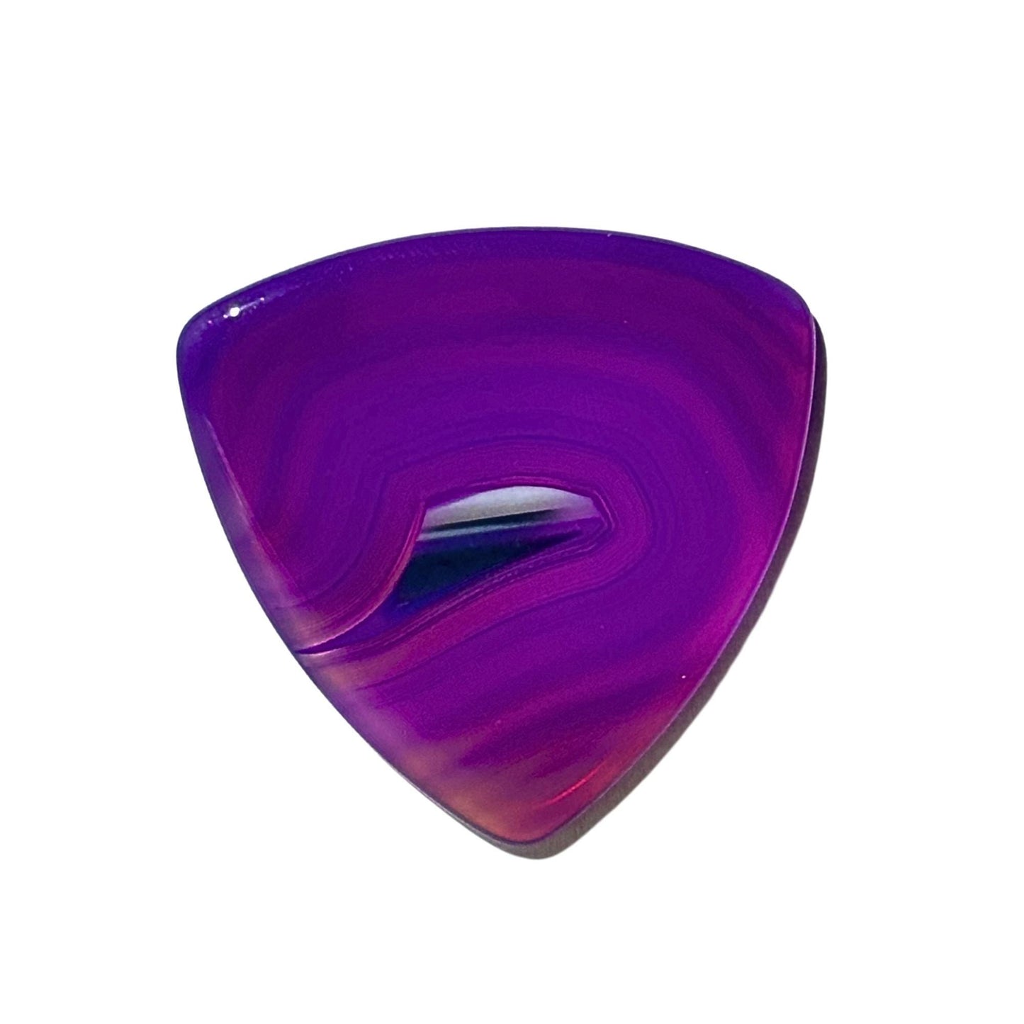 Designer Montana Agate / Heavy stone bass pick / Bass pick