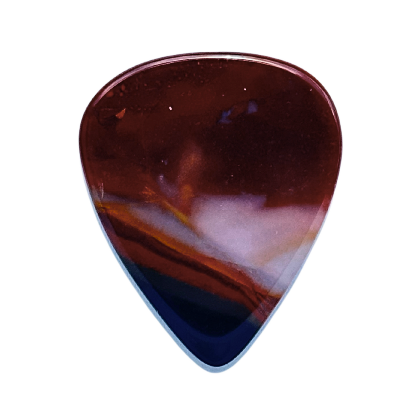 Jafar Jasper / Medium stone guitar pick / Acoustic guitar pick / Electric guitar pick