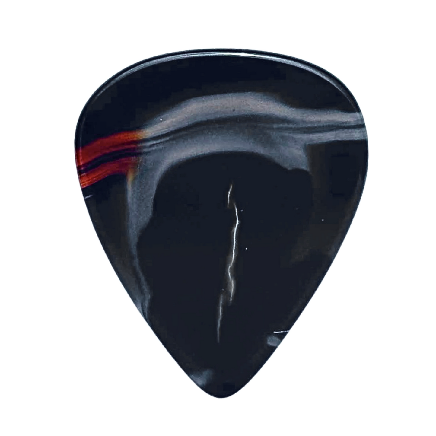Jafar Jasper / Thin stone guitar pick / Acoustic Guitar Pick