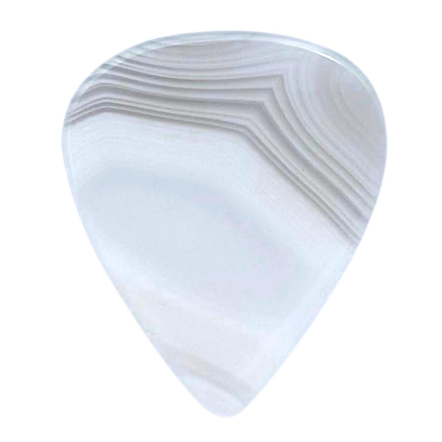 Botswana Agate / Medium stone guitar pick / Acoustic guitar pick / Electric guitar pick