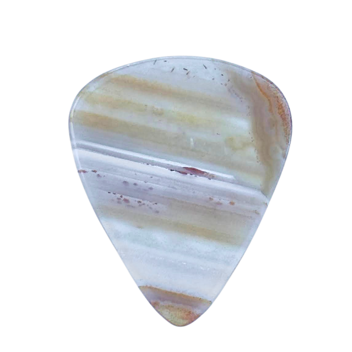 Brazilian Agate / Thin stone guitar pick / Acoustic Guitar Pick