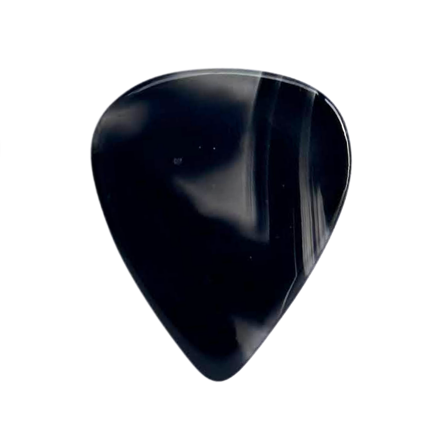 Montana Agate / Thin stone guitar pick / Acoustic guitar pick