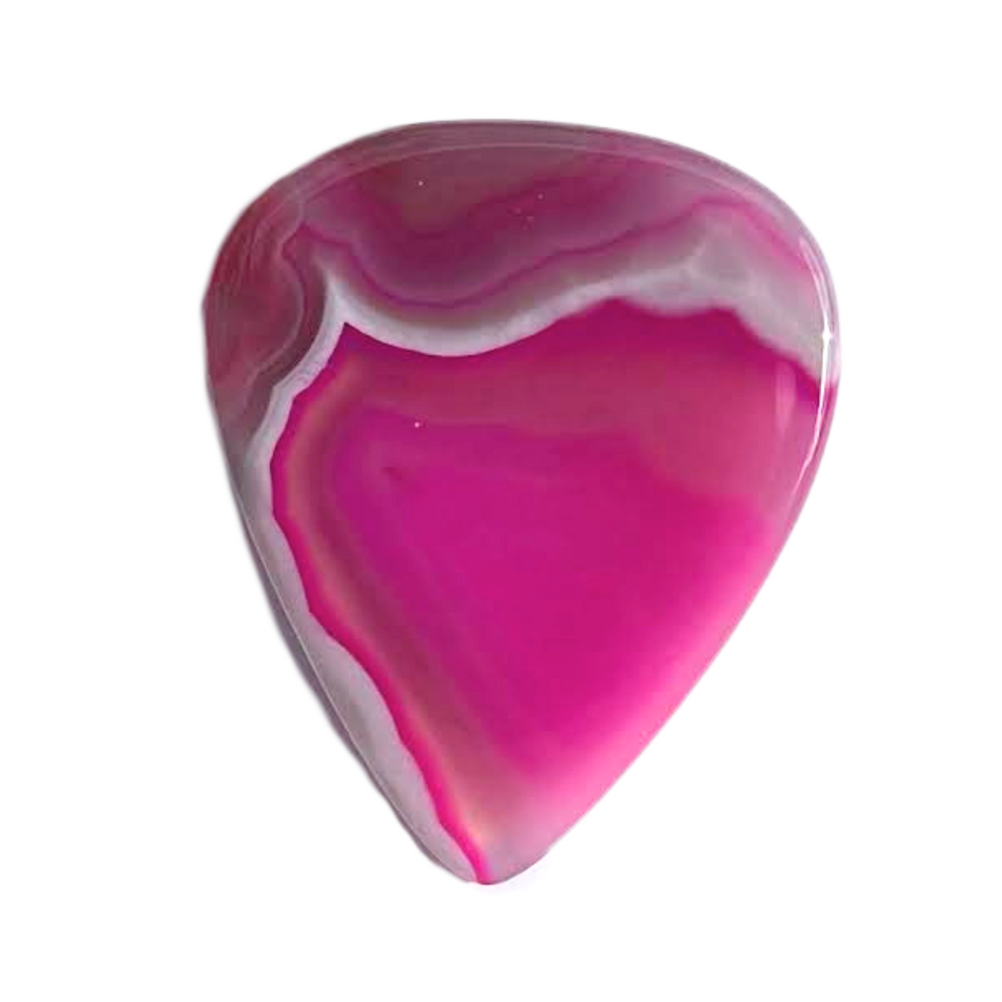 Designer Brazilian Agate / Heavy stone guitar pick / Electric guitar pick