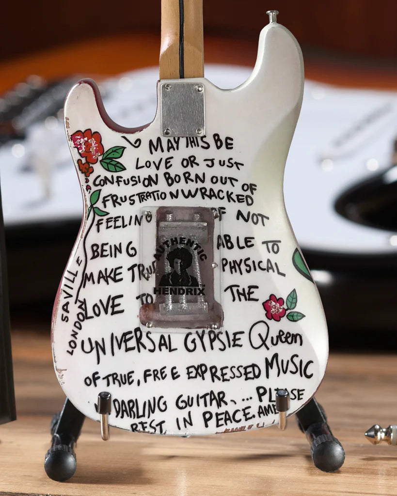 Jimi Hendrix Mini Fender™ Strat™ Saville Guitar Model
