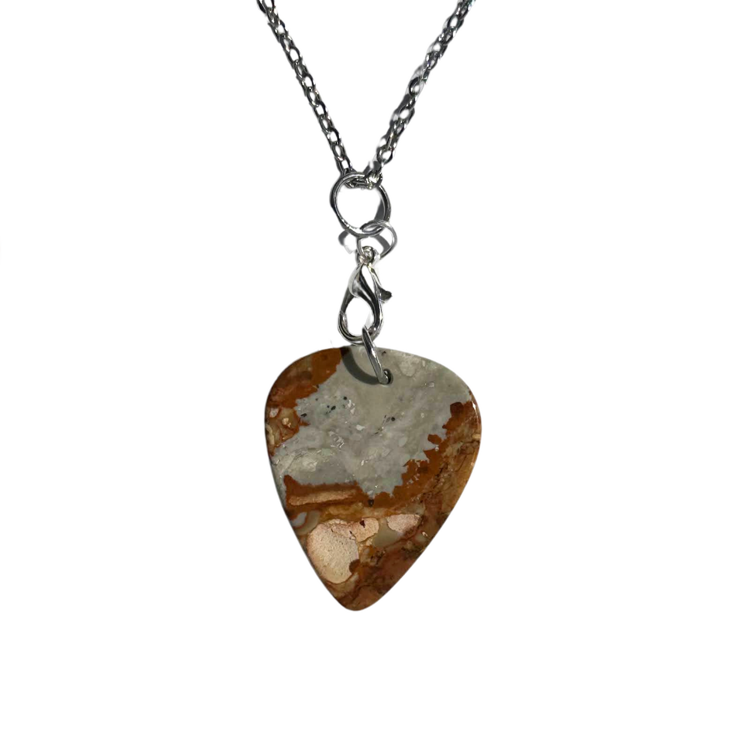 Heavy Polychromatic Jasper Removable Necklace