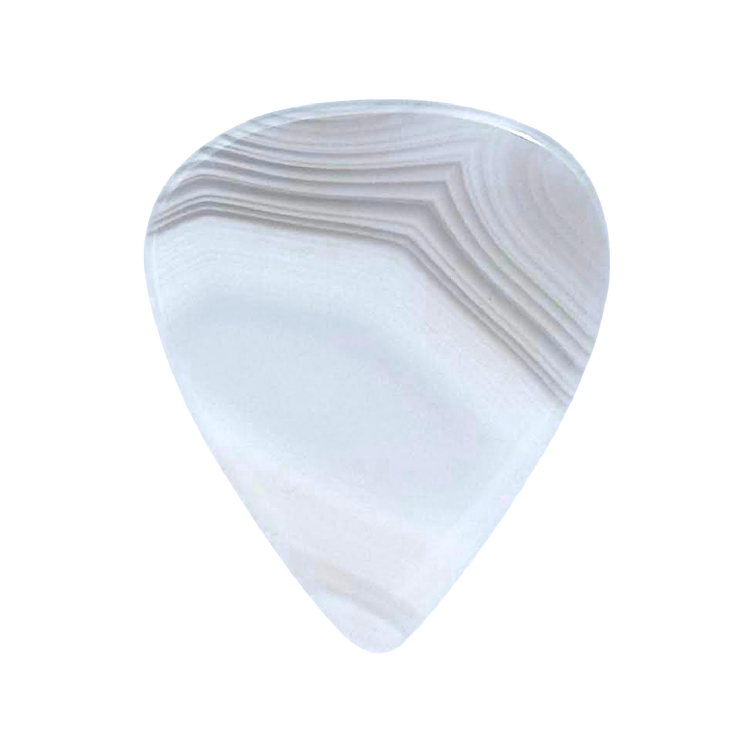 Botswana Agate / Thin stone guitar pick / Acoustic guitar pick