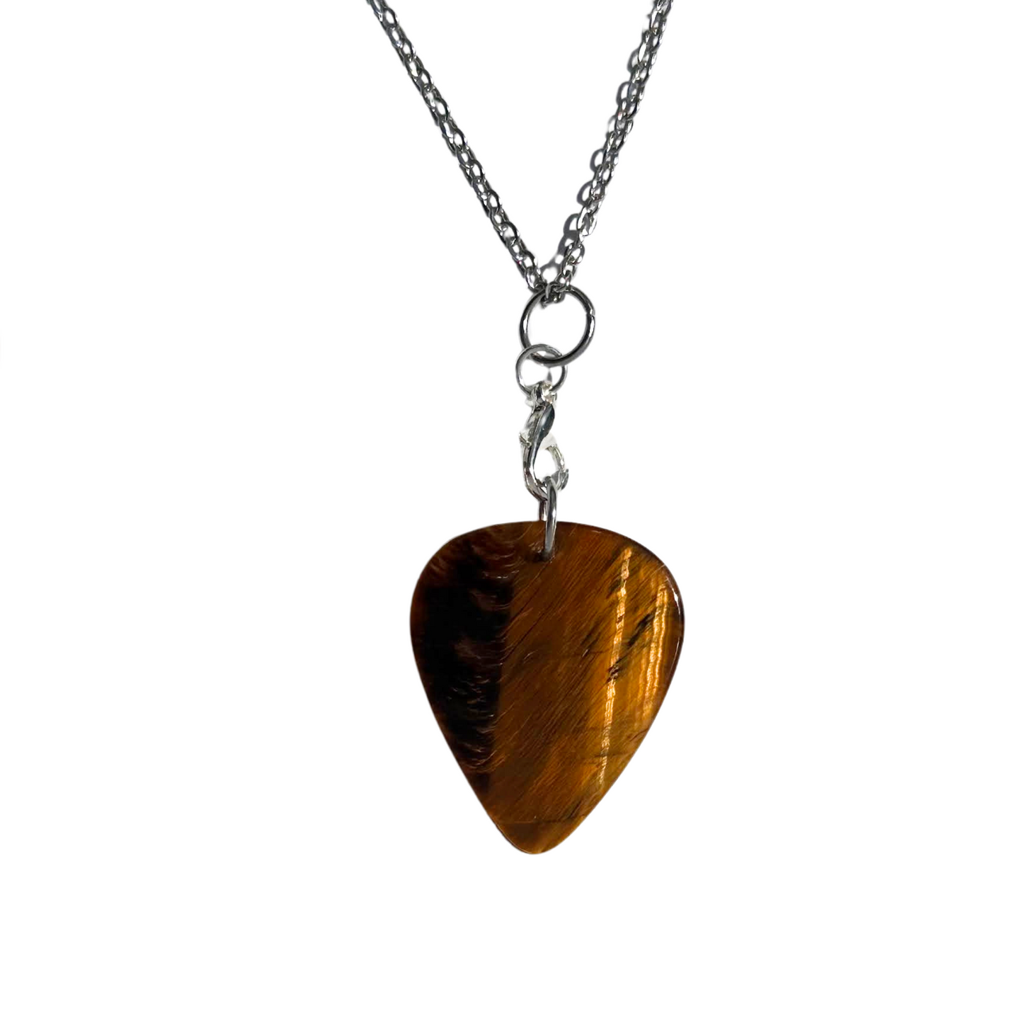 Thin Tiger's Eye Removable Necklace