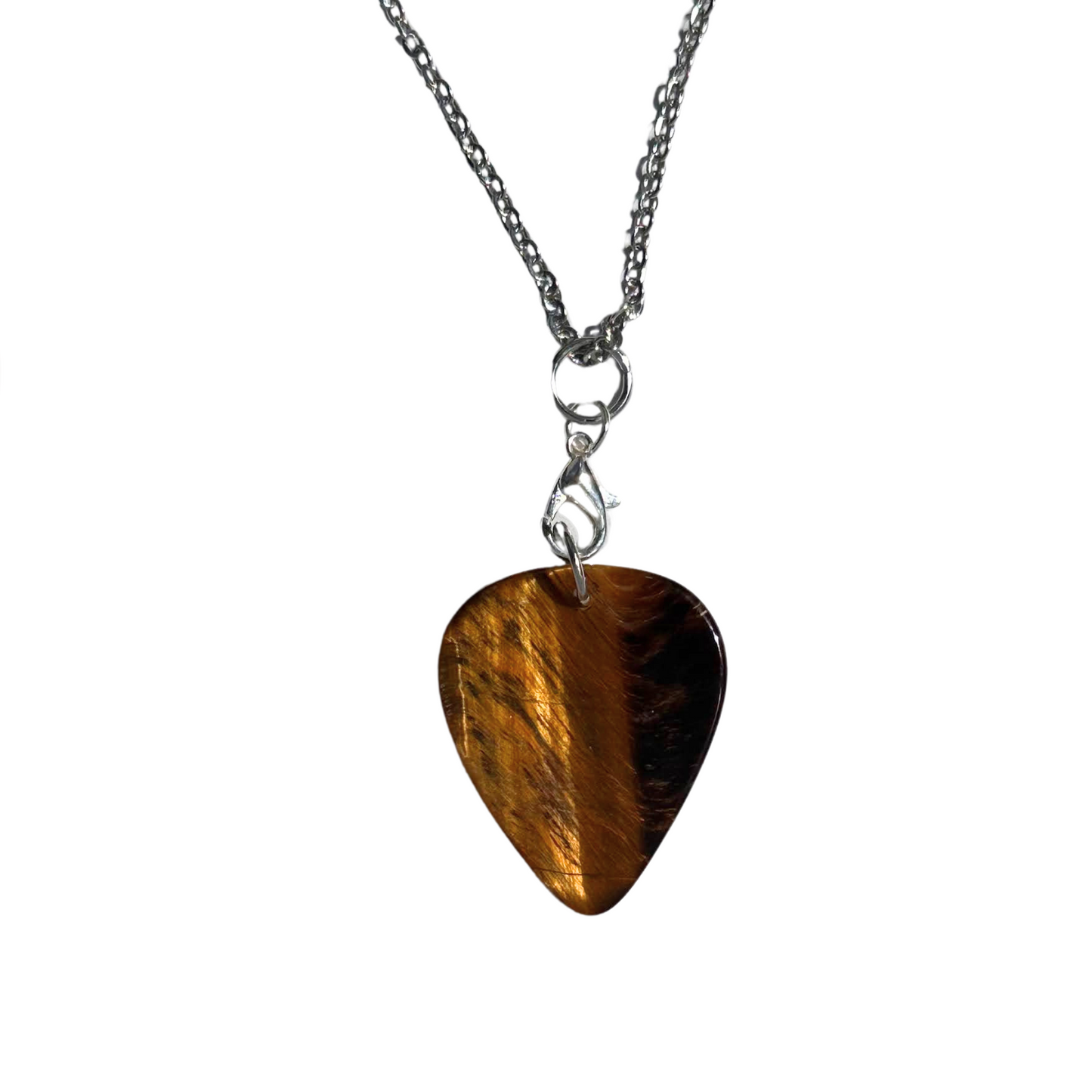 Thin Tiger's Eye Removable Necklace