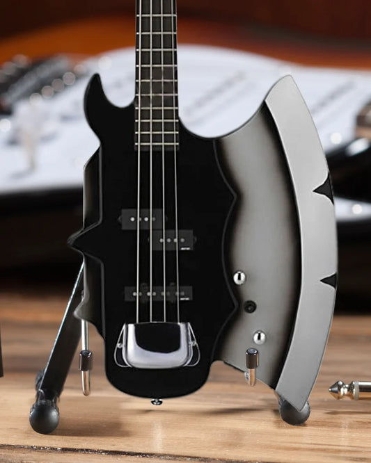 KISS Gene Simmons Signature AXE Bass Mini Guitar Model