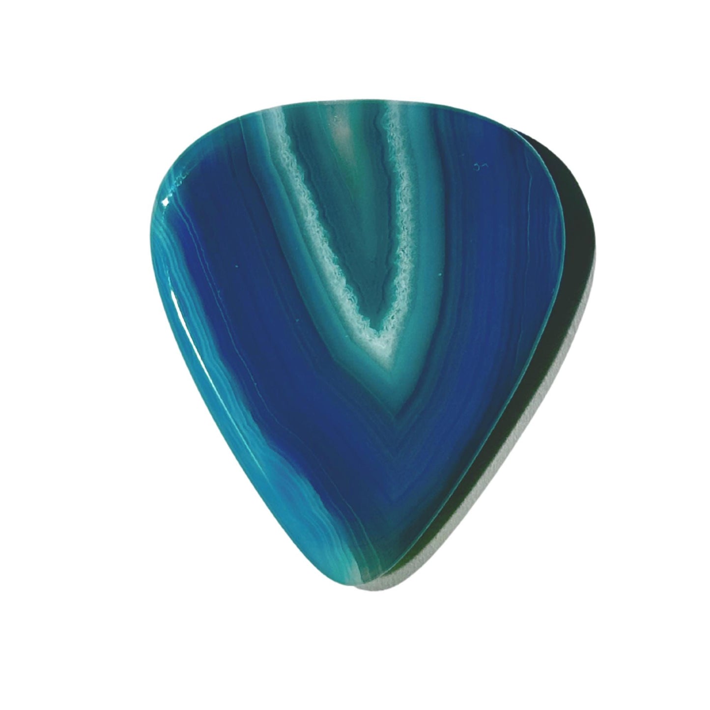 Designer Brazilian Agate / Heavy stone guitar pick / Electric guitar pick