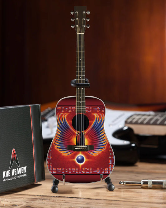 Journey Greatest Hits Album Tribute Acoustic Mini Guitar Replica
