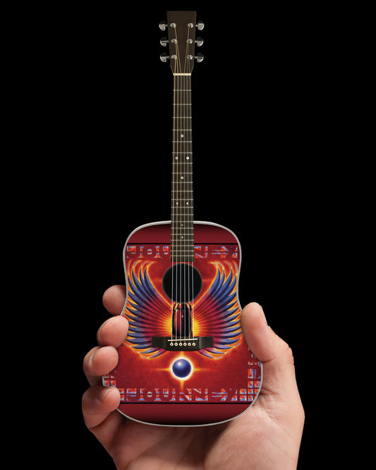 Journey Greatest Hits Album Tribute Acoustic Mini Guitar Replica