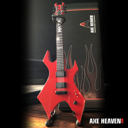 Mick Thompson Signature Red Warlock Miniature Guitar Replica