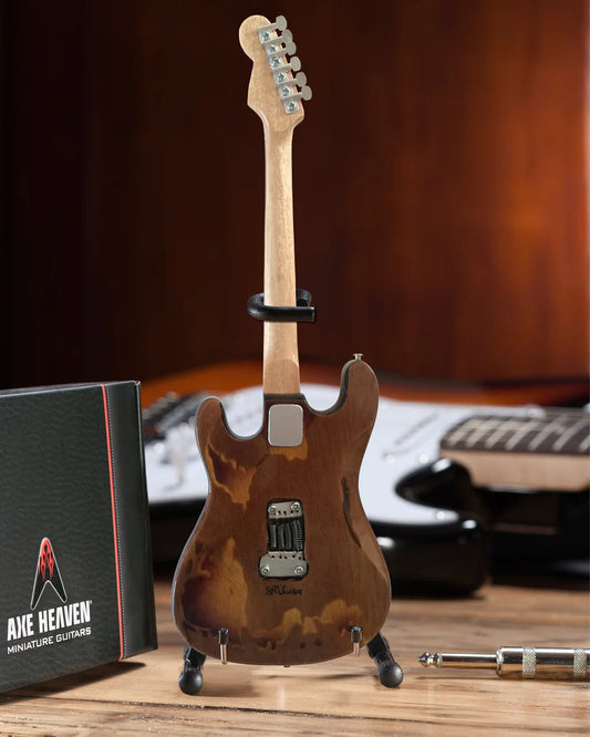 Stevie Ray Vaughan Distressed SRV Custom Miniature Fender™ Strat™ Guitar Replica