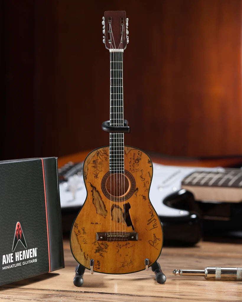 Willie Nelson Signature “Trigger” Acoustic Miniature Guitar Replica Collectible