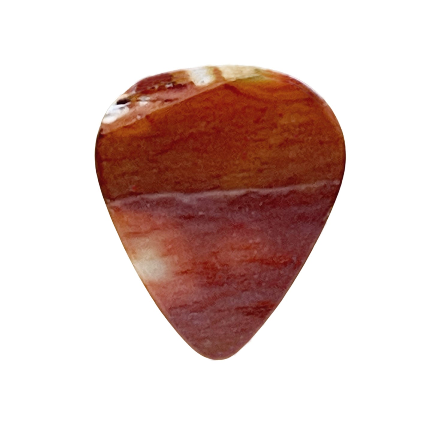 Mookaite Jasper Medium Stone Guitar Pick - Acoustic guitar pick -Electric Guitar Pick. Item # 5211