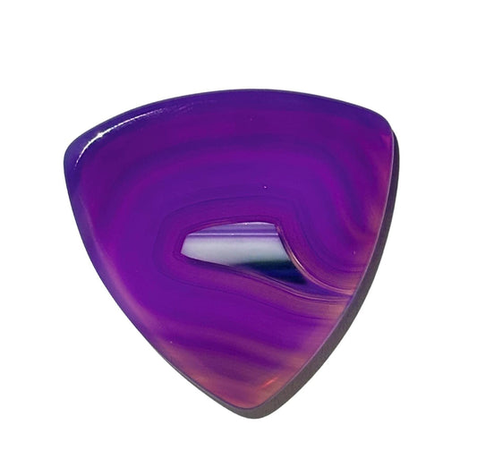 Designer Montana Agate / Heavy stone bass pick / Bass pick