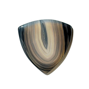 Montana Agate / Heavy stone bass pick / Bass pick