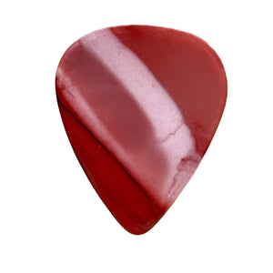 Mookaite Jasper Medium Stone Guitar Pick - Acoustic  guitar pick -Electric Guitar Pick. Item # 5227