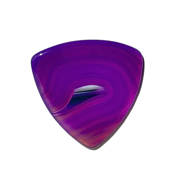 Designer Montana Agate / Heavy stone bass pick / Bass pick