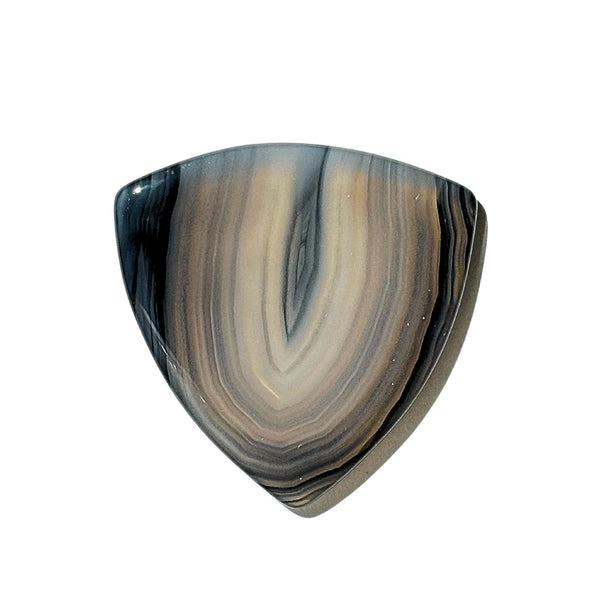 Montana Agate / Heavy stone bass pick / Bass pick