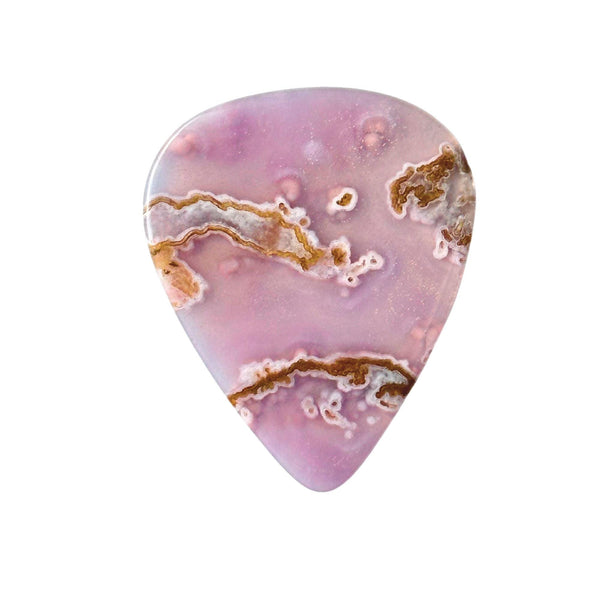 Agua Nueva Agate / Thin stone guitar pick / Acoustic Guitar Pick
