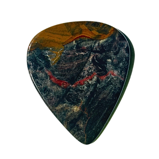 Ohio Flint / Thin stone guitar pick / Acoustic guitar pick