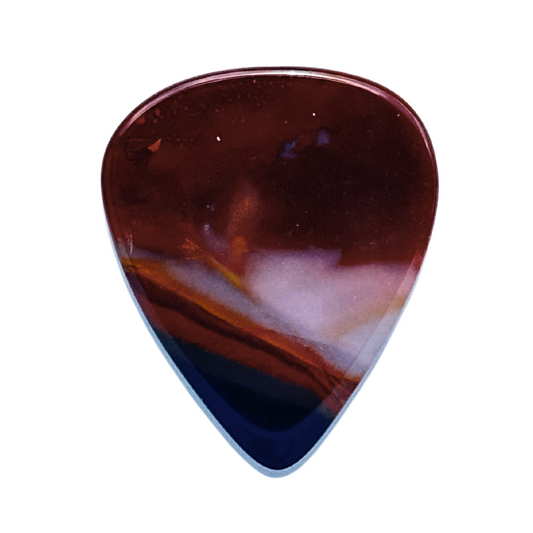 Jafar Jasper / Medium stone guitar pick / Acoustic guitar pick / Electric guitar pick
