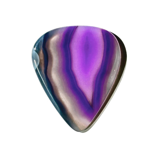 Designer Brazilian Agate / Heavy stone guitar pick / Electric guitar pick