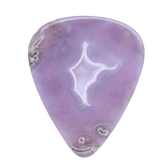 Agua Nueva Agate / Thin stone guitar pick / Acoustic Guitar Pick / Collector Series
