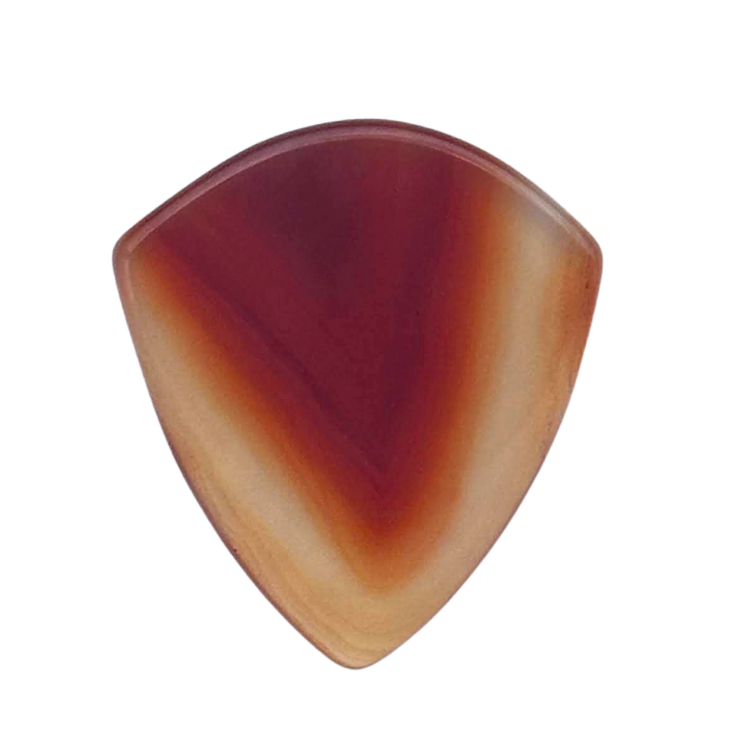 Designer Brazilian Agate / Heavy Jazz XL Stone Guitar Pick