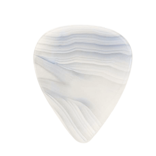Botswana Agate / Thin stone guitar pick / Acoustic guitar pick