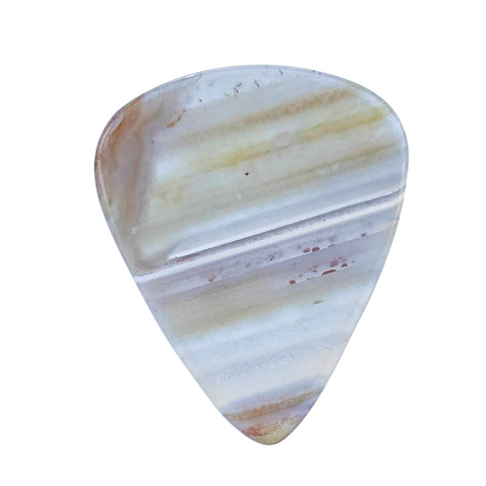 Brazilian Agate / Thin stone guitar pick / Acoustic Guitar Pick