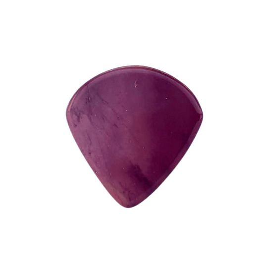 Mookaite Jasper / Medium stone Jazz / Ukulele pick