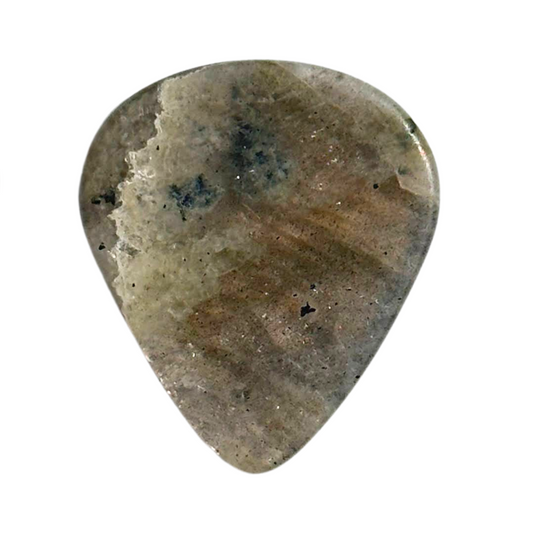 Labradorite / Heavy stone guitar pick