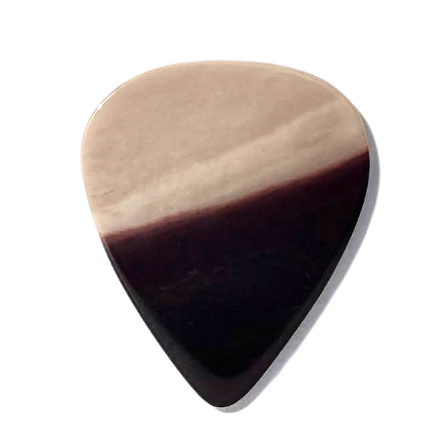 Mookaite Jasper / Thin stone guitar pick / Acoustic guitar pick