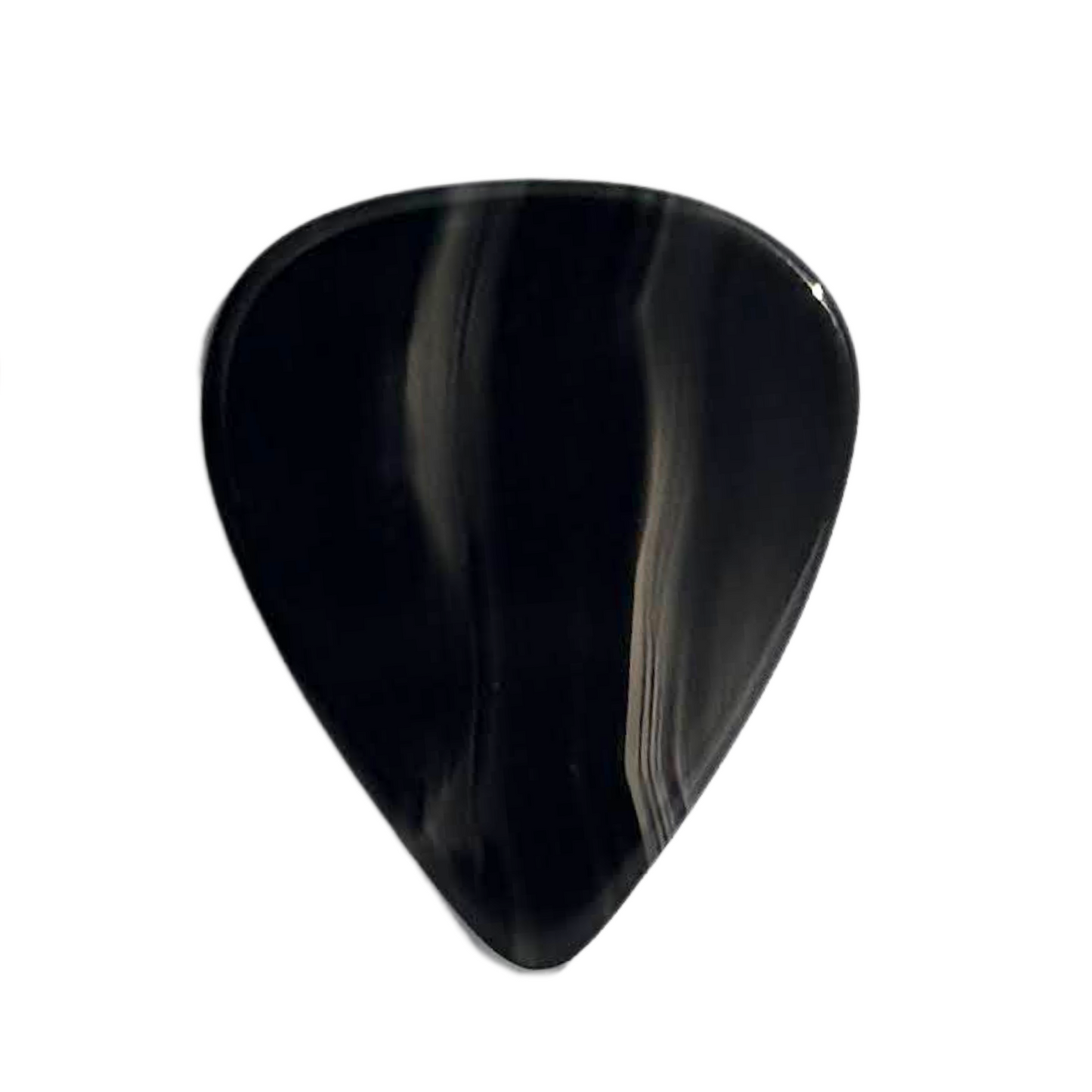 Montana Agate / Thin stone guitar pick / Acoustic guitar pick