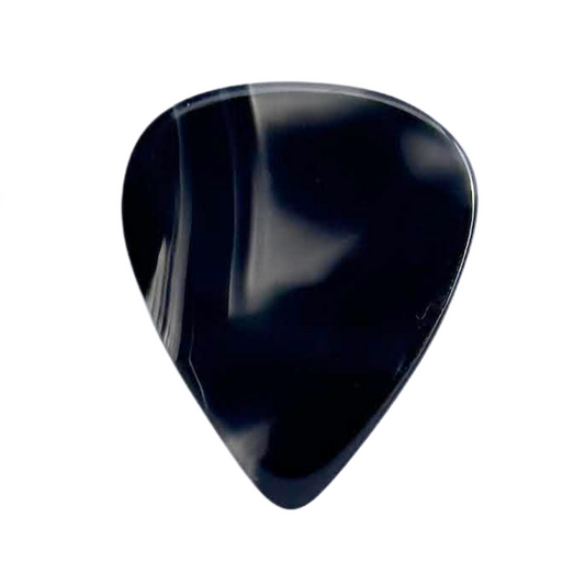 Montana Agate / Thin stone guitar pick / Acoustic guitar pick