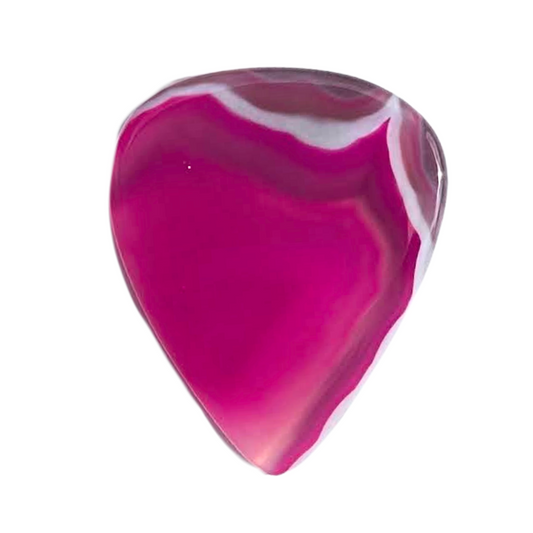 Designer Brazilian Agate / Heavy stone guitar pick / Electric guitar pick