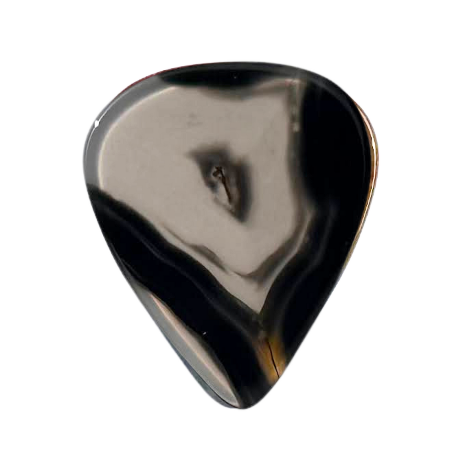 Montana Agate / Medium stone guitar pick / Acoustic guitar pick / Electric guitar pick
