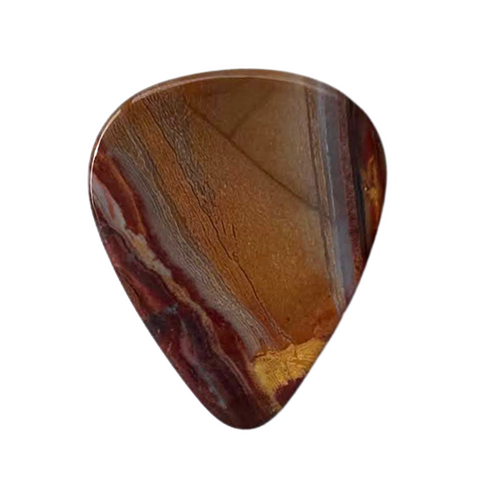 Serape Lace / Thin stone guitar pick / Acoustic guitar pick