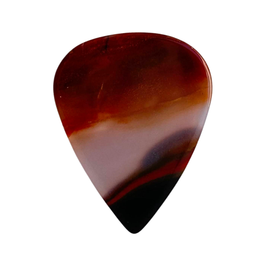 Jafar Jasper / Thin stone guitar pick / Acoustic guitar pick / Collector Series