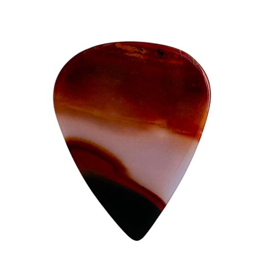 Jafar Jasper / Thin stone guitar pick / Acoustic guitar pick / Collector Series