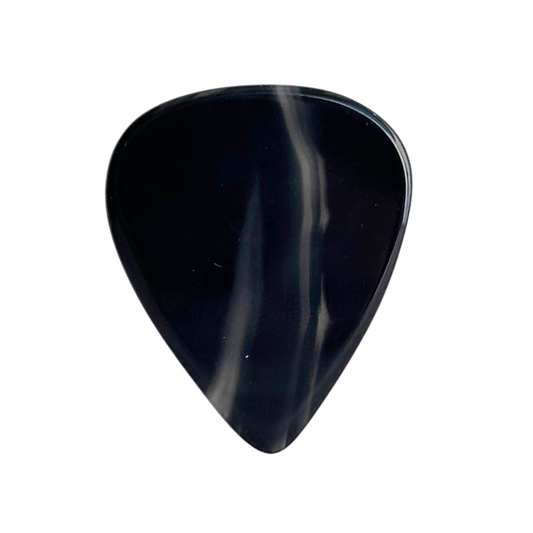 Montana Agate / Thin stone guitar pick / Acoustic guitar pick