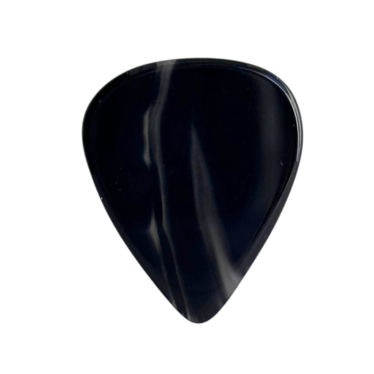 Montana Agate / Thin stone guitar pick / Acoustic guitar pick