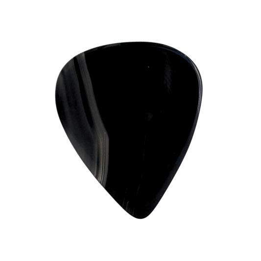 Montana Agate / Thin stone guitar pick / Acoustic guitar pick