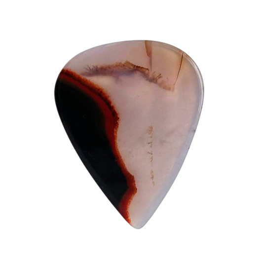 Jafar Jasper / Thin stone guitar pick / Acoustic guitar pick / Collector Series