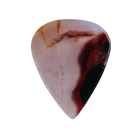 Jafar Jasper / Thin stone guitar pick / Acoustic guitar pick / Collector Series