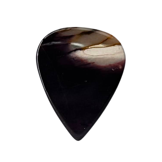 Australian Mookiate Jasper / Medium stone guitar pick / Acoustic guitar pick / Electric guitar pick